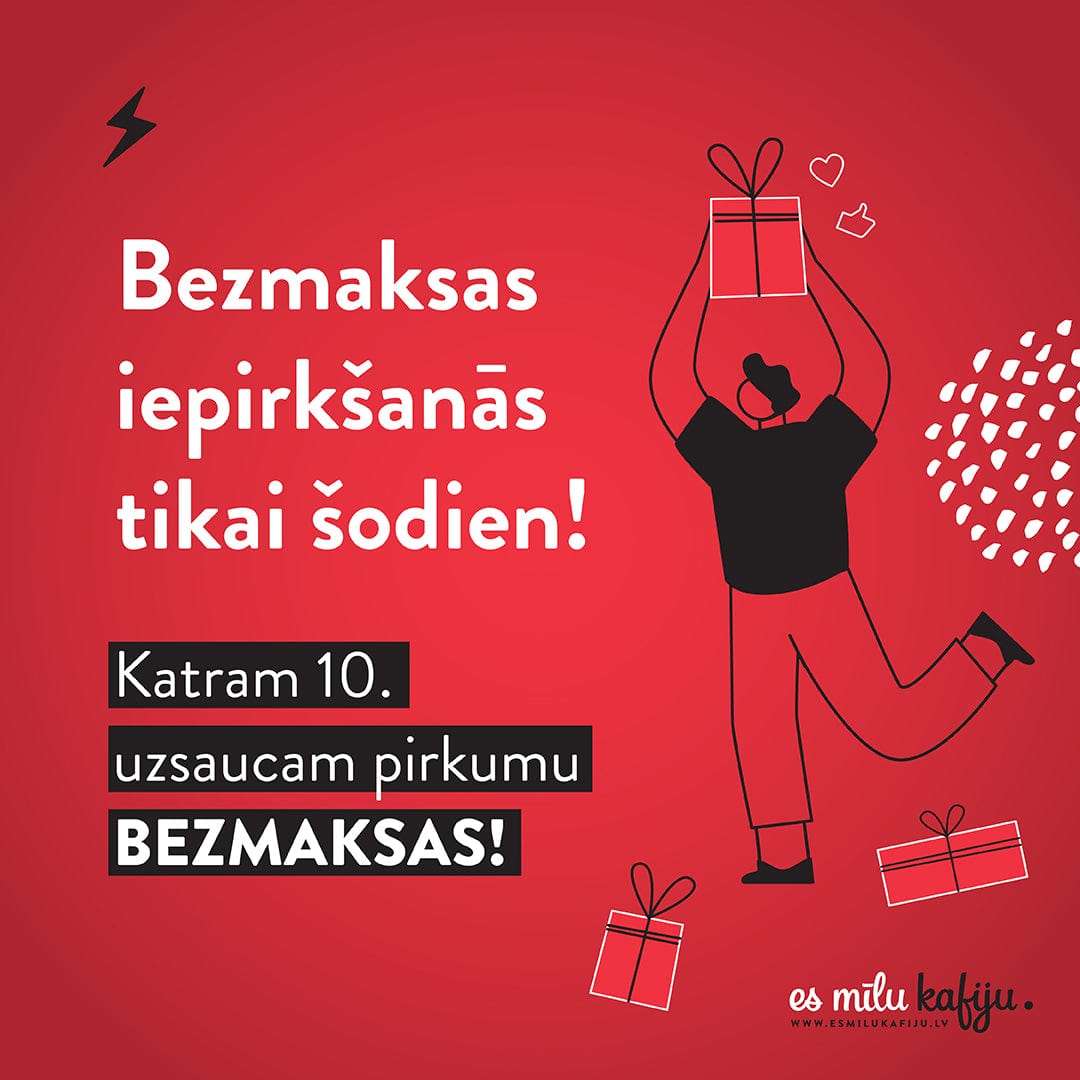 Bezmaksas iepirkšanās esmilukafiju.lv