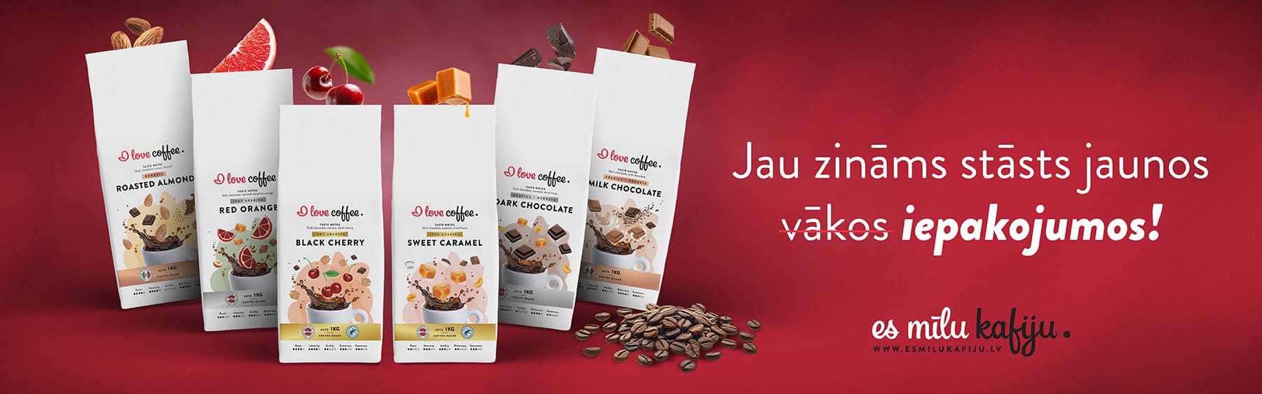 100% Arabica kafija Latvijā grauzdēta