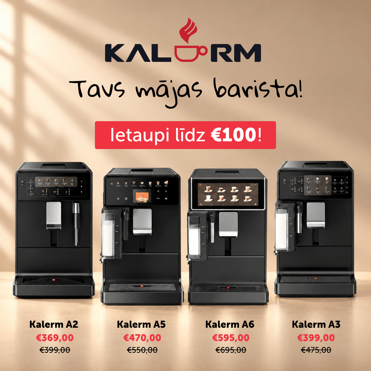 Kafijas pupiņu automāti