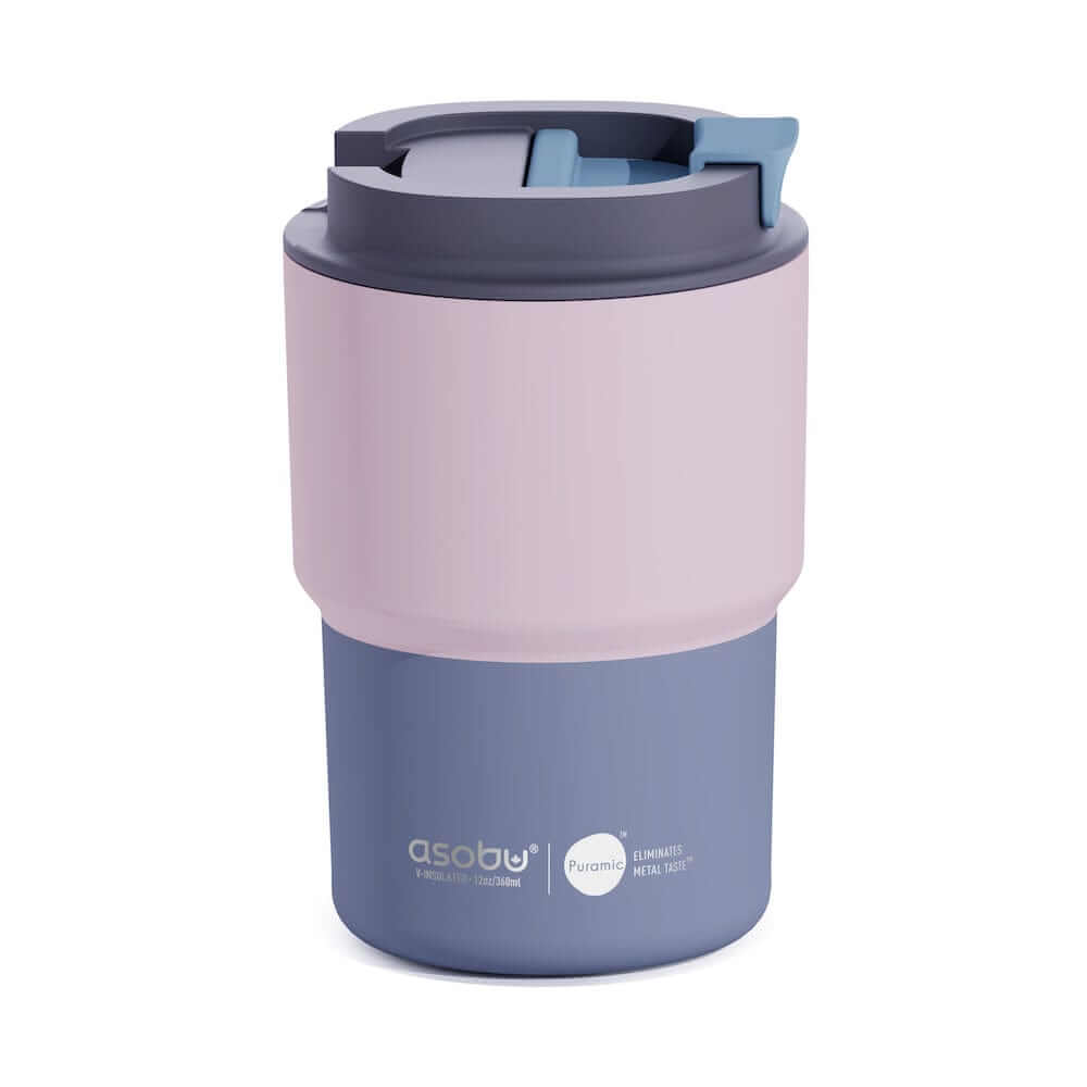 Asobu Trauki Pasteļu rozā Termokrūze Asobu Coffee Express, 360ml, pasteļu zaļa