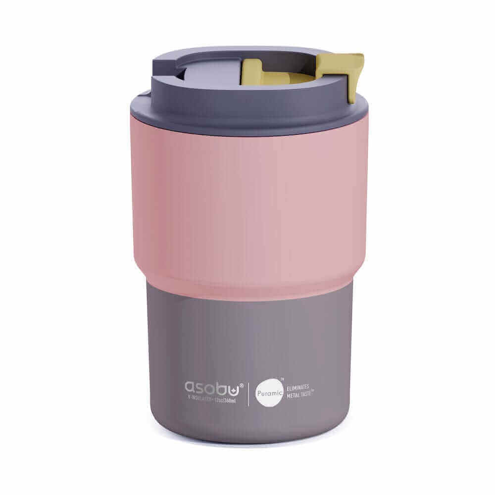 Asobu Trauki Pasteļu oranža Termokrūze Asobu Coffee Express, 360ml, pasteļu zila