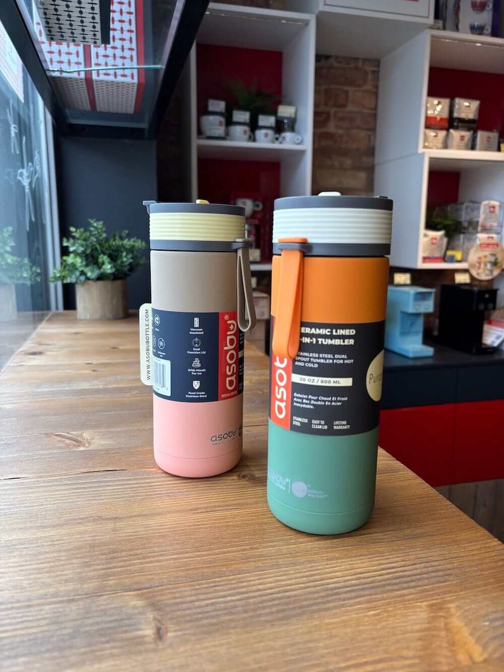 Asobu Trauki Termopudele Asobu Aspen, 600 ml, BF27 pasteļu zaļa