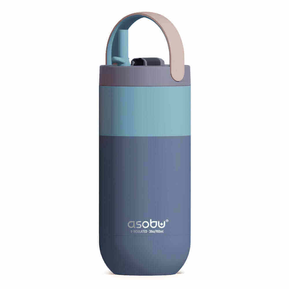 Asobu Trauki Pasteļu zila Termopudele Asobu Orbit, 900 ml, SBV45 pasteļu zaļa
