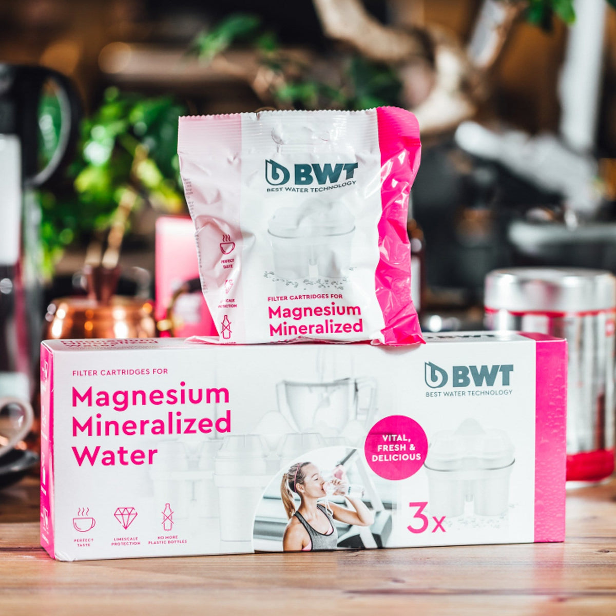 BWT Ūdens filtri Ūdens kannas filtrs ar magniju BWT, 1gb