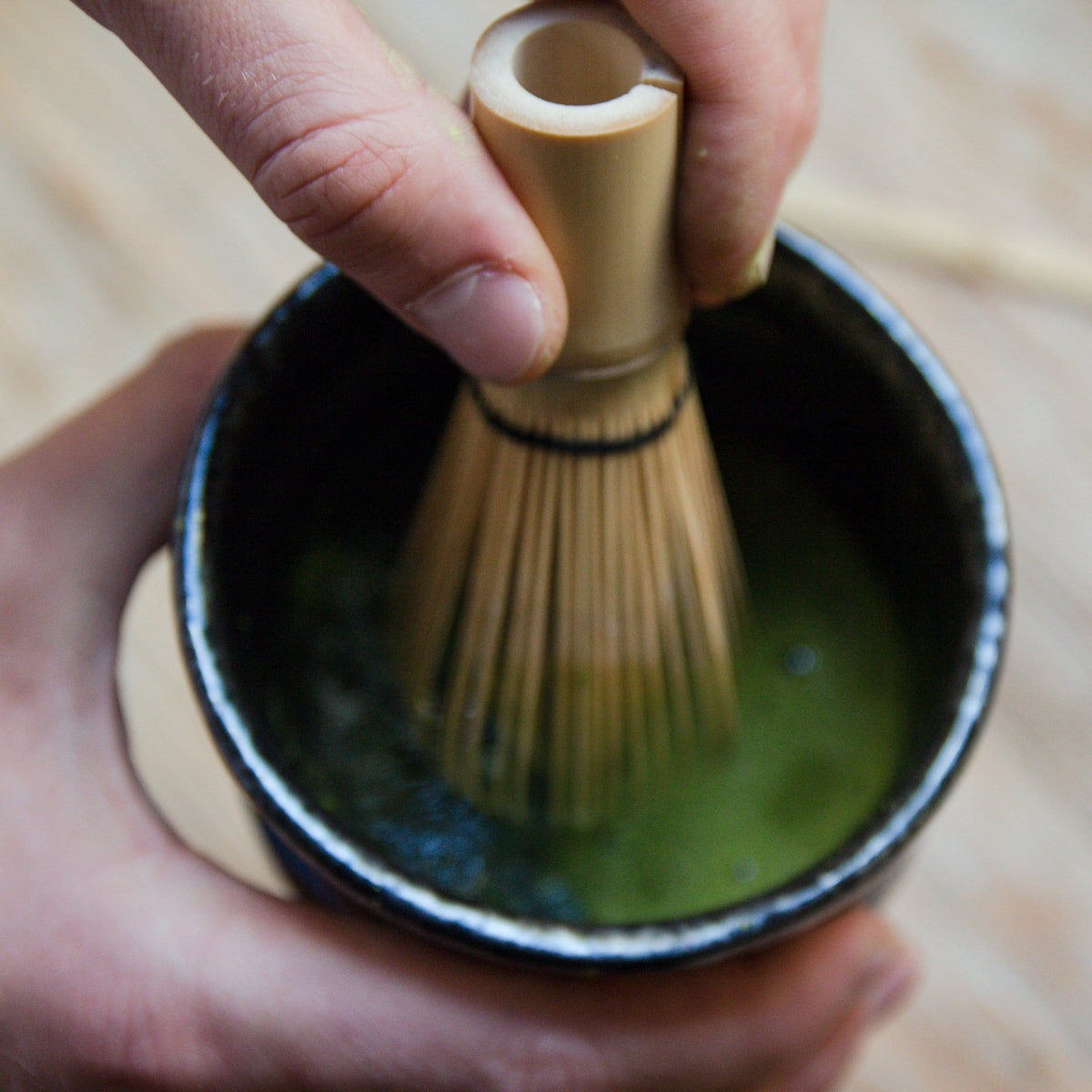 Dammann Tējas rīki Matcha tējas bambusa slotiņa, Chasen