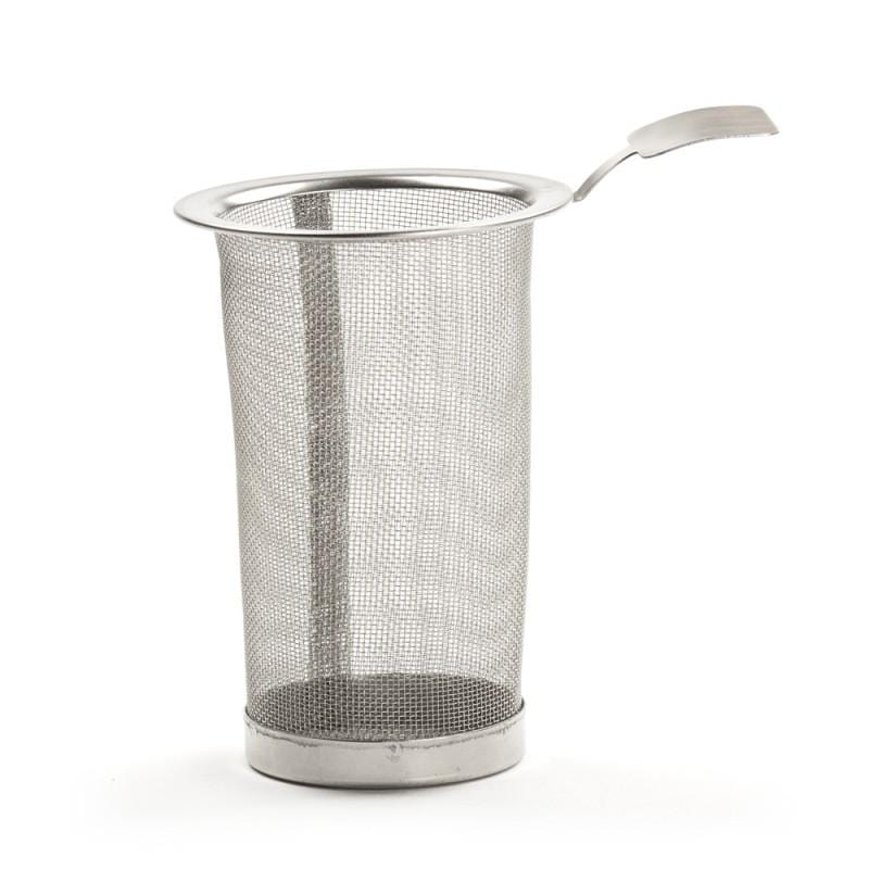 Dammann Tējas rīki Metāla filtrs Damman porcelāna tējkannai, ar rokturi
