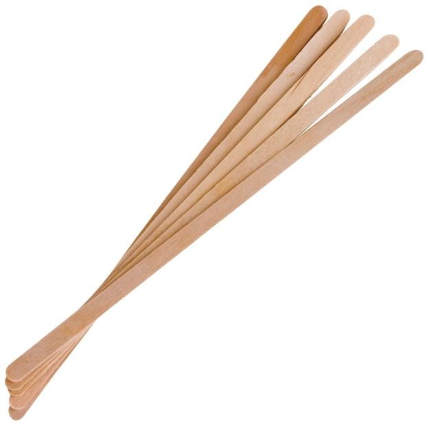 Es mīlu kafiju Piederumi Kafijas maisāmie kociņi 140 mm (koka) 1000gb