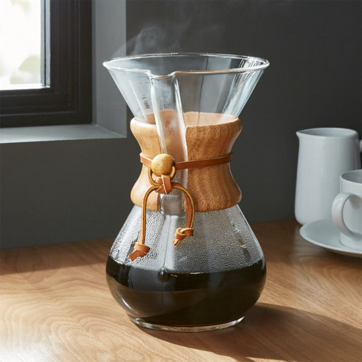 Hario Kafijas pagatavošanas rīki Chemex kafijas karafe 6CUP, 900ml
