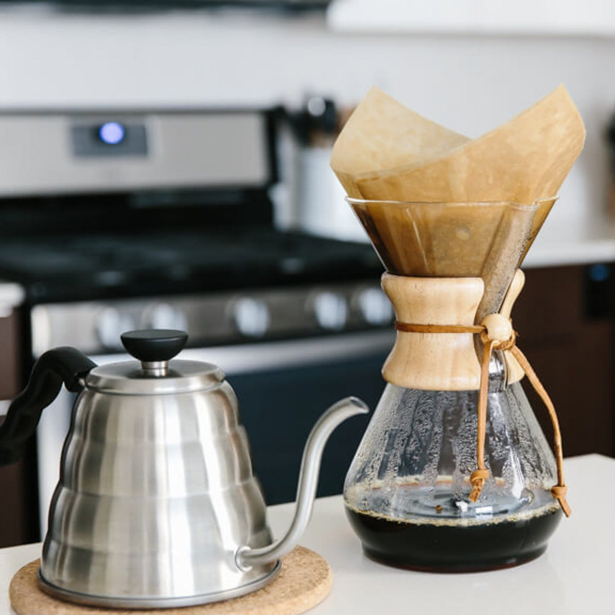 Hario Kafijas pagatavošanas rīki Chemex kafijas karafe 6CUP, 900ml