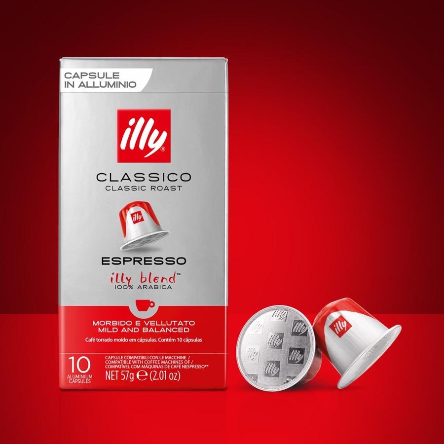 illy Kapsulas Kafijas kapsulas Illy NESPRESSO, vidēji grauzdētas, 10 gab