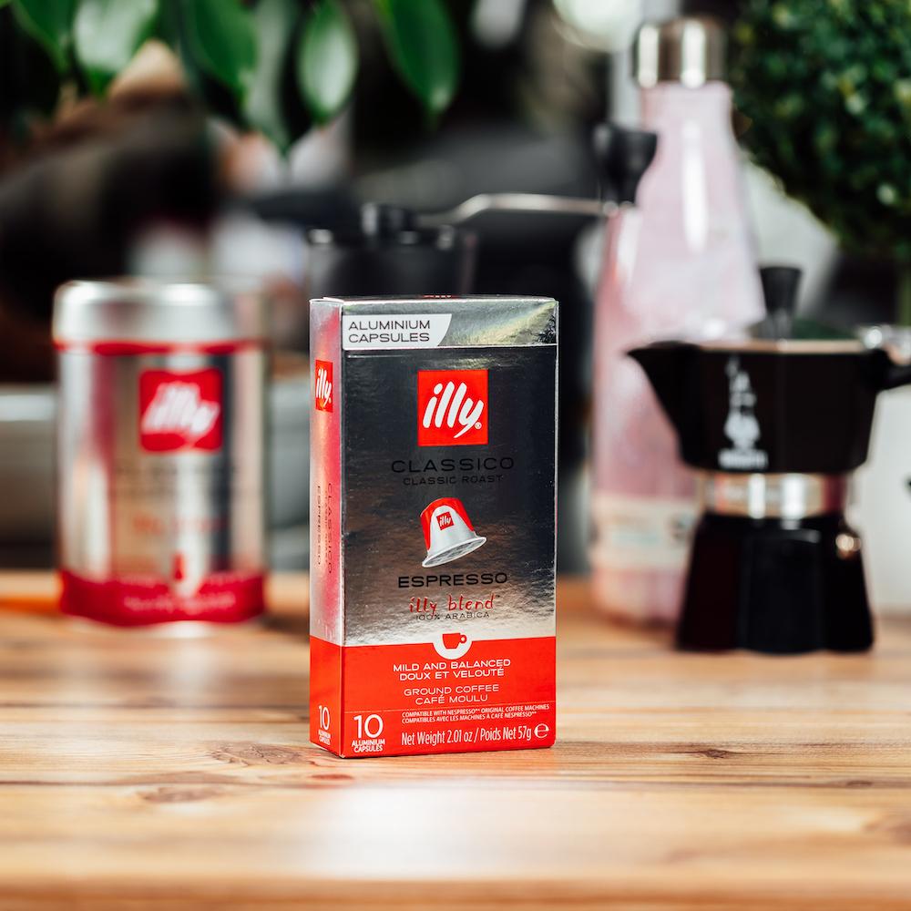 illy Kapsulas Kafijas kapsulas Illy NESPRESSO, vidēji grauzdētas, 10 gab