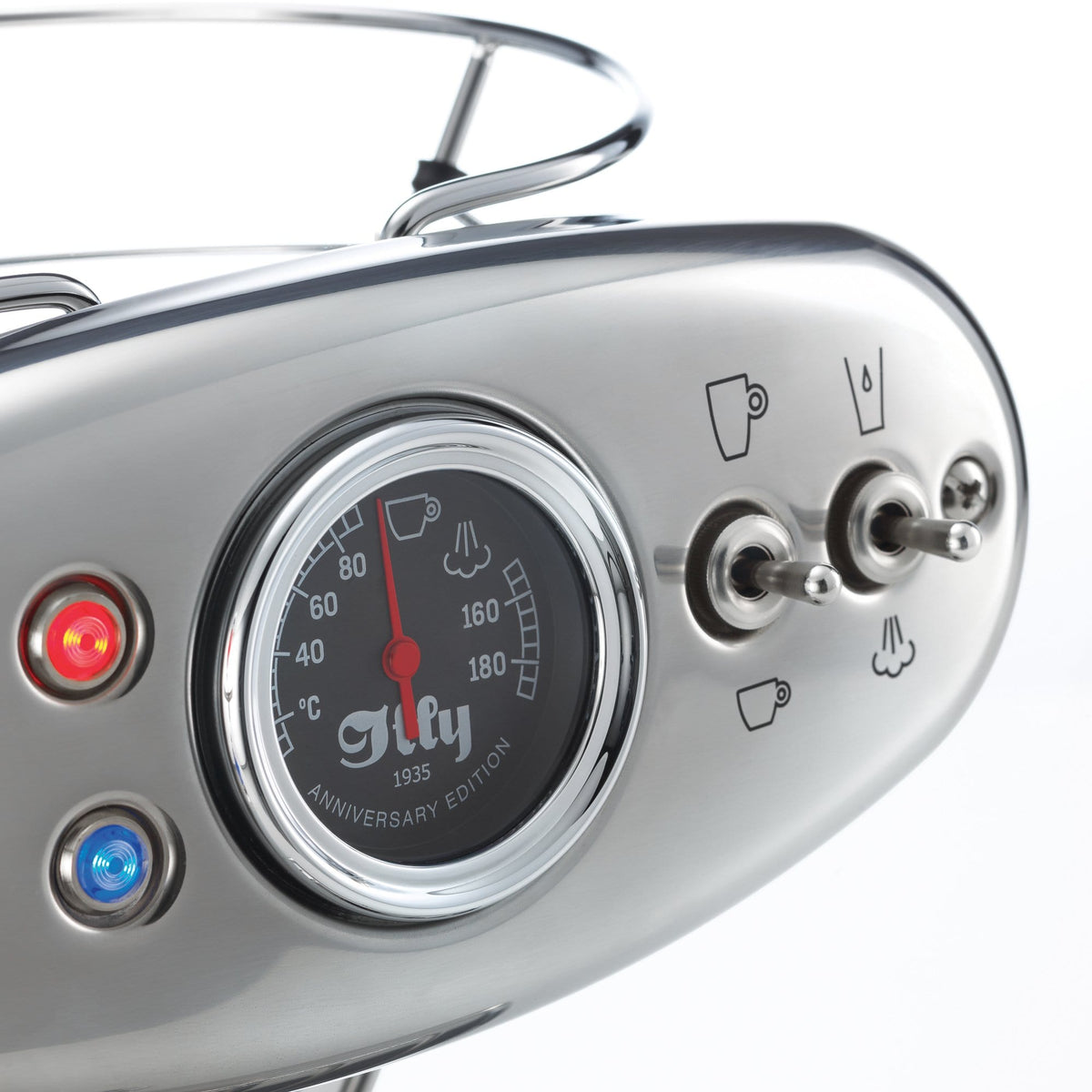 illy Kapsulu automāti Kafijas automāts illy X1 Anniversary, Eco Mode, Hromēts