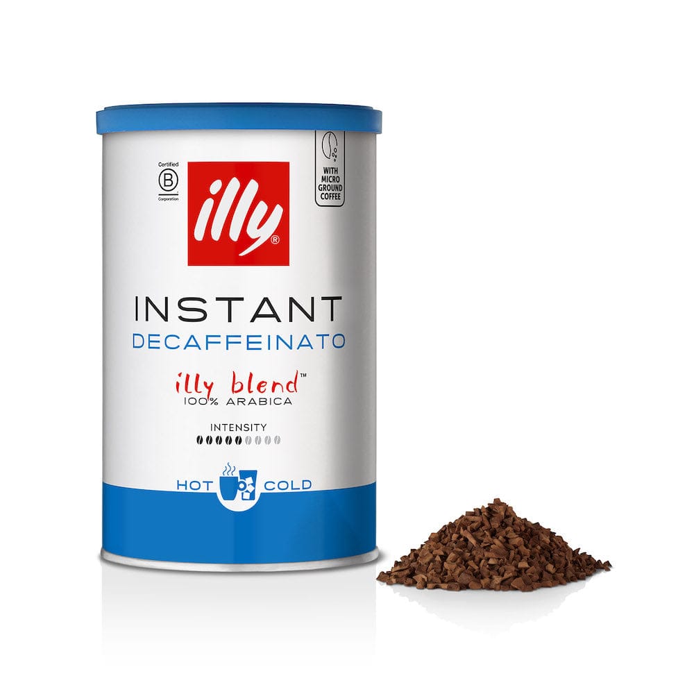 illy Šķīstošā kafija Šķīstošā kafija Illy, bez kofeīna, 95g