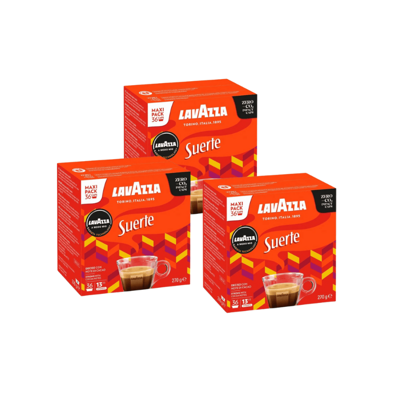 Lavazza Kapsulas Kafijas kapsulas Lavazza Modo Mio Suerte, 36gb