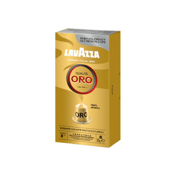Lavazza Kapsulas Nespresso Lavazza kafijas kapsulas Qualita Oro, 10gb