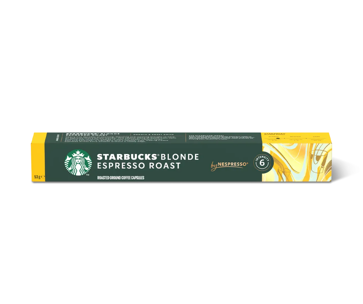 Starbucks Kapsulas Kafijas kapsulas Starbucks Nespresso Blonde, 10gb