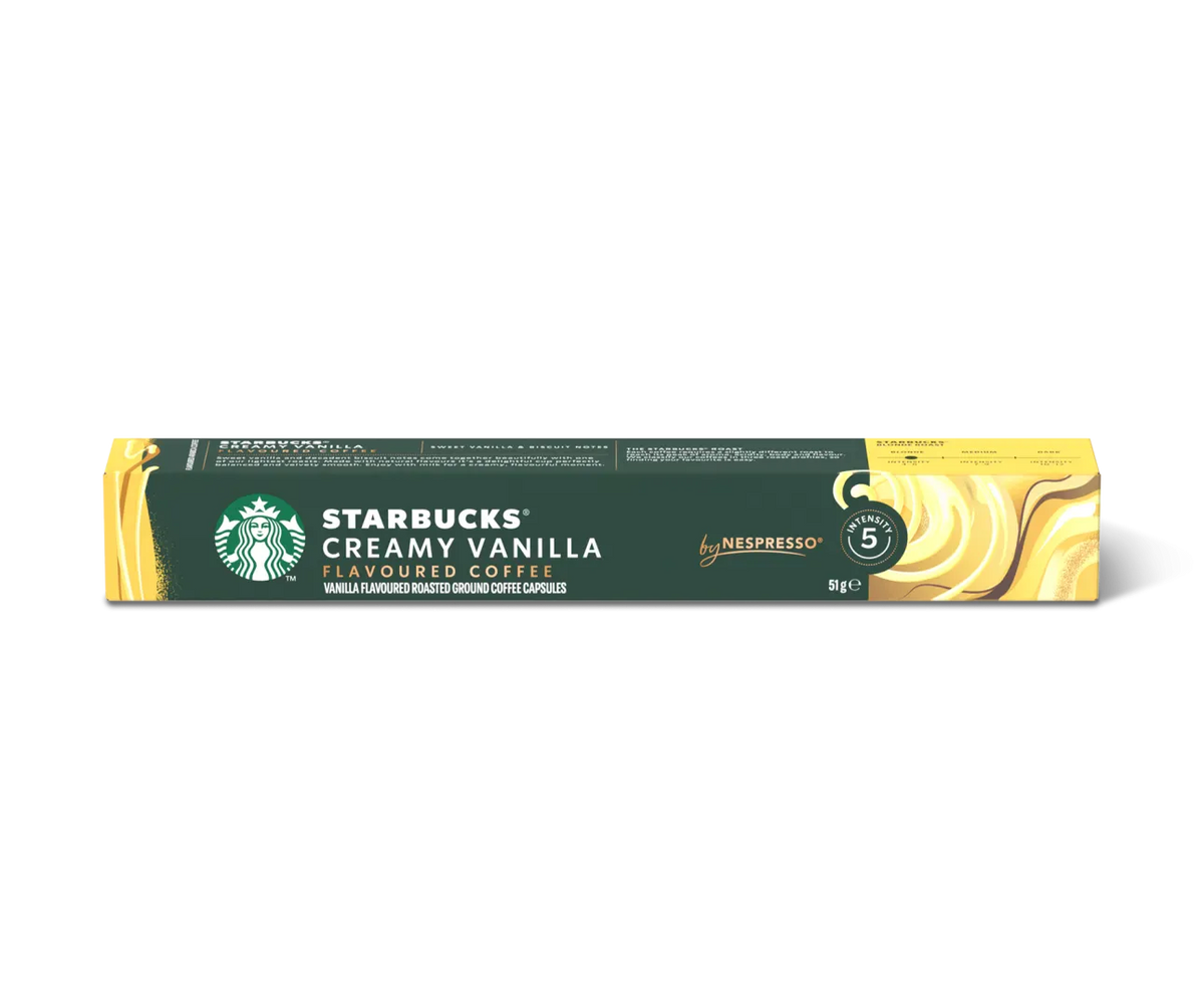 Starbucks Kapsulas Kafijas kapsulas Starbucks Nespresso Creamy Vanilla, 10gb