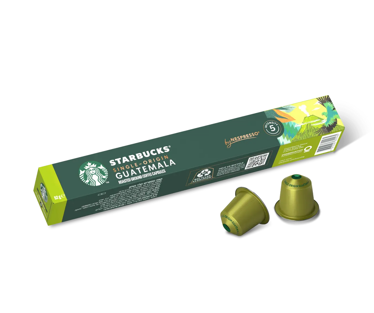 Starbucks Kapsulas Kafijas kapsulas Starbucks Nespresso Guatemala, 10gb