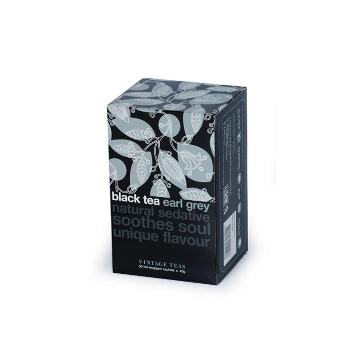 Vintage Tēja maisiņos Vintage Black Earl Grey tēja maisiņos, 30gab