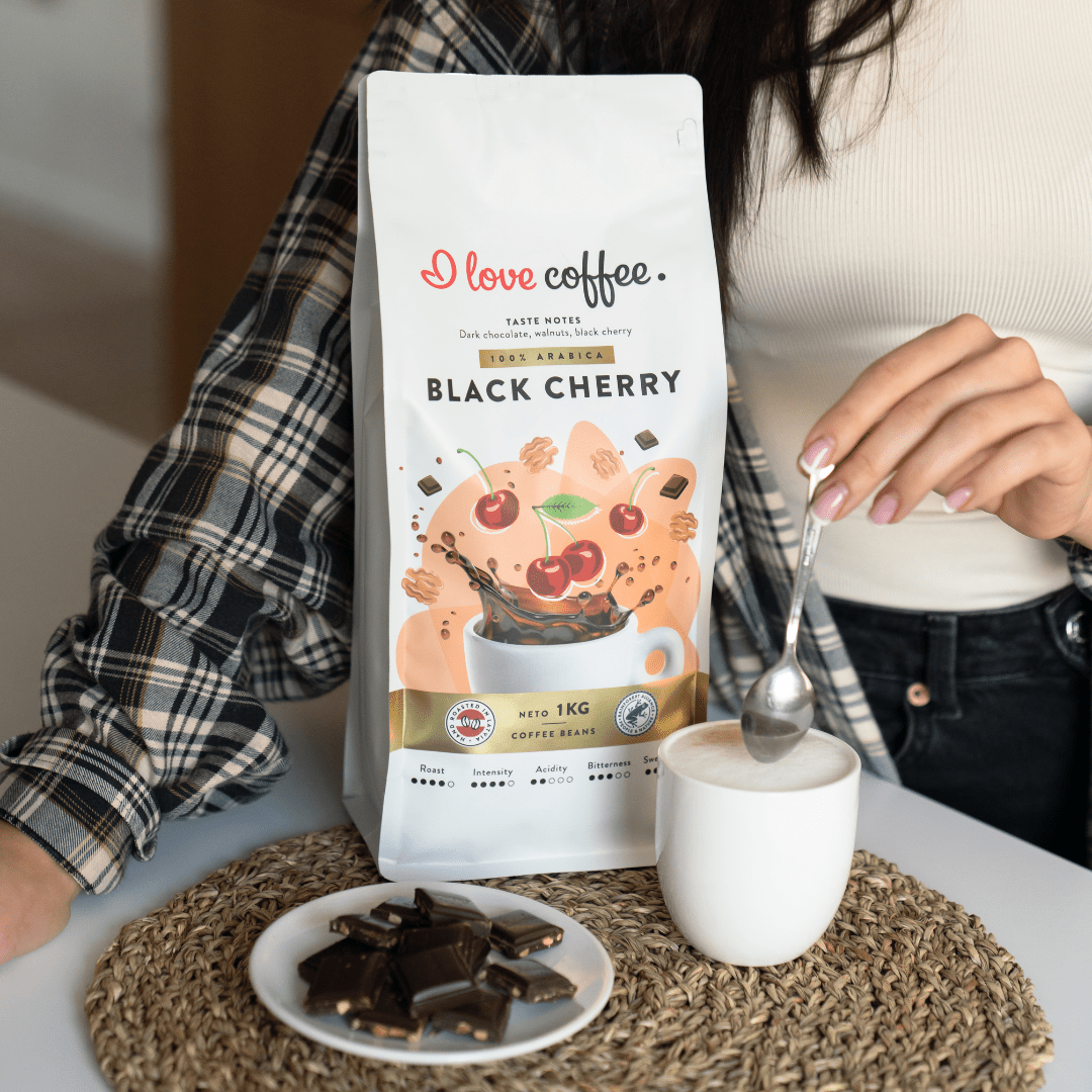 I love coffee Black Cherry, Mood kafija