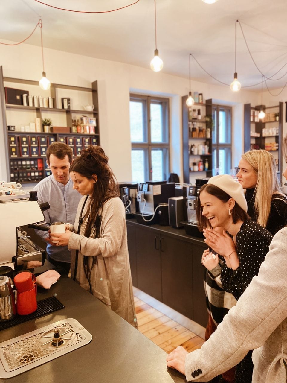 Kafijas meistarklase, kafijas apmācības Es Mīlu Kafiju