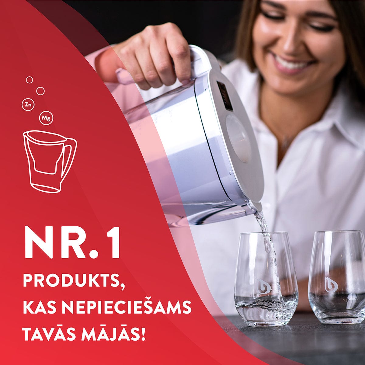 Ūdens filtra krūzes un kannas