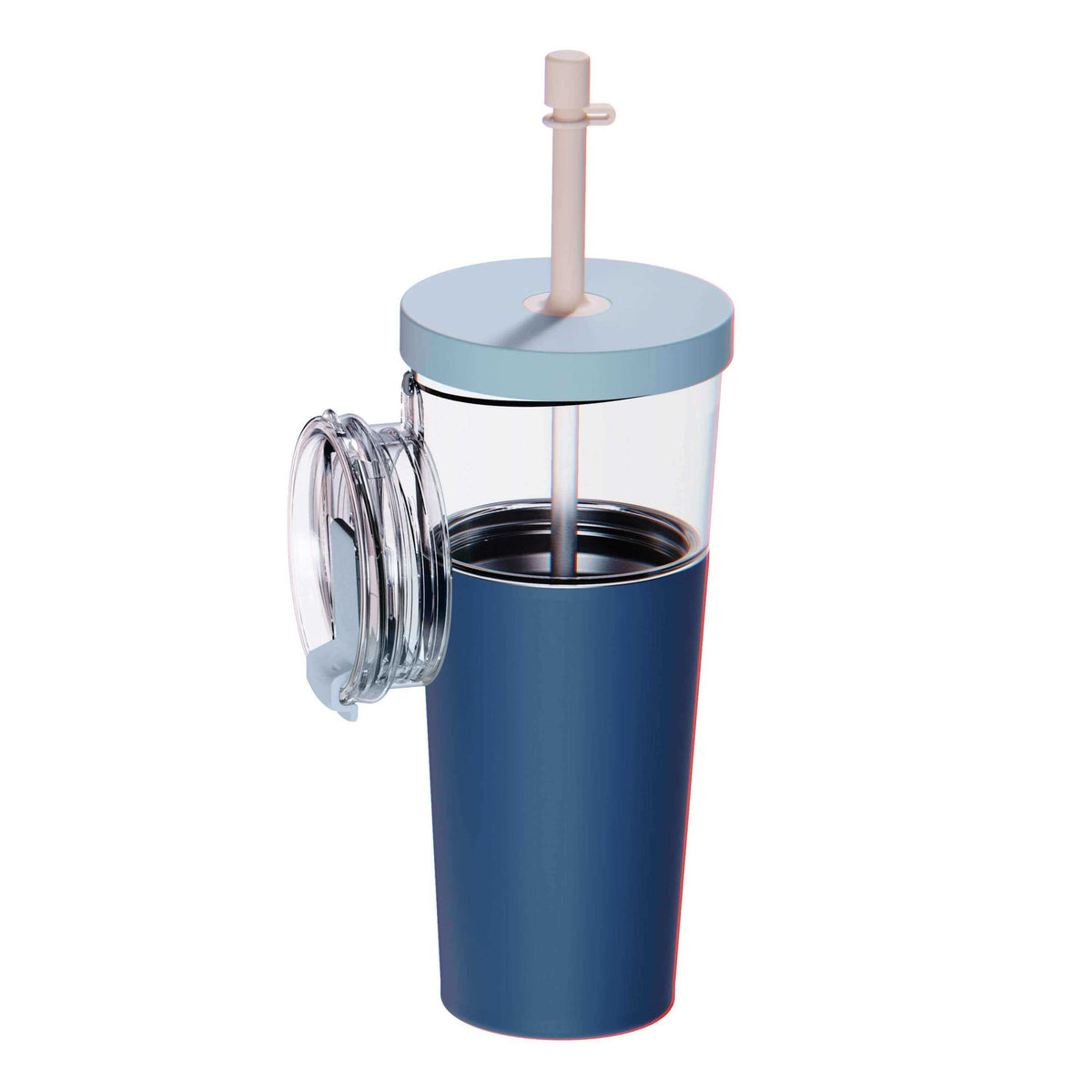 Asobu Trauki Pasteļu zila Termokrūze Asobu Marina, 845ml, ICT400 pasteļu zila