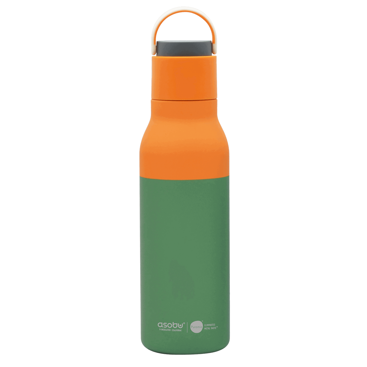 Asobu Trauki Pasteļu zaļa Termopudele Asobu Metro, 650ml, SBV34 Pasteļu oranža