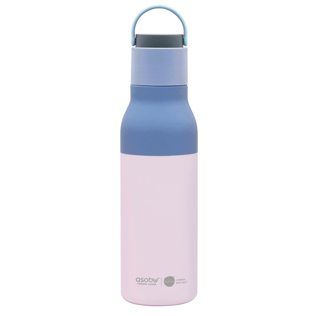 Asobu Trauki Pasteļu rozā Termopudele Asobu Metro, 650ml, SBV34 Pasteļu oranža