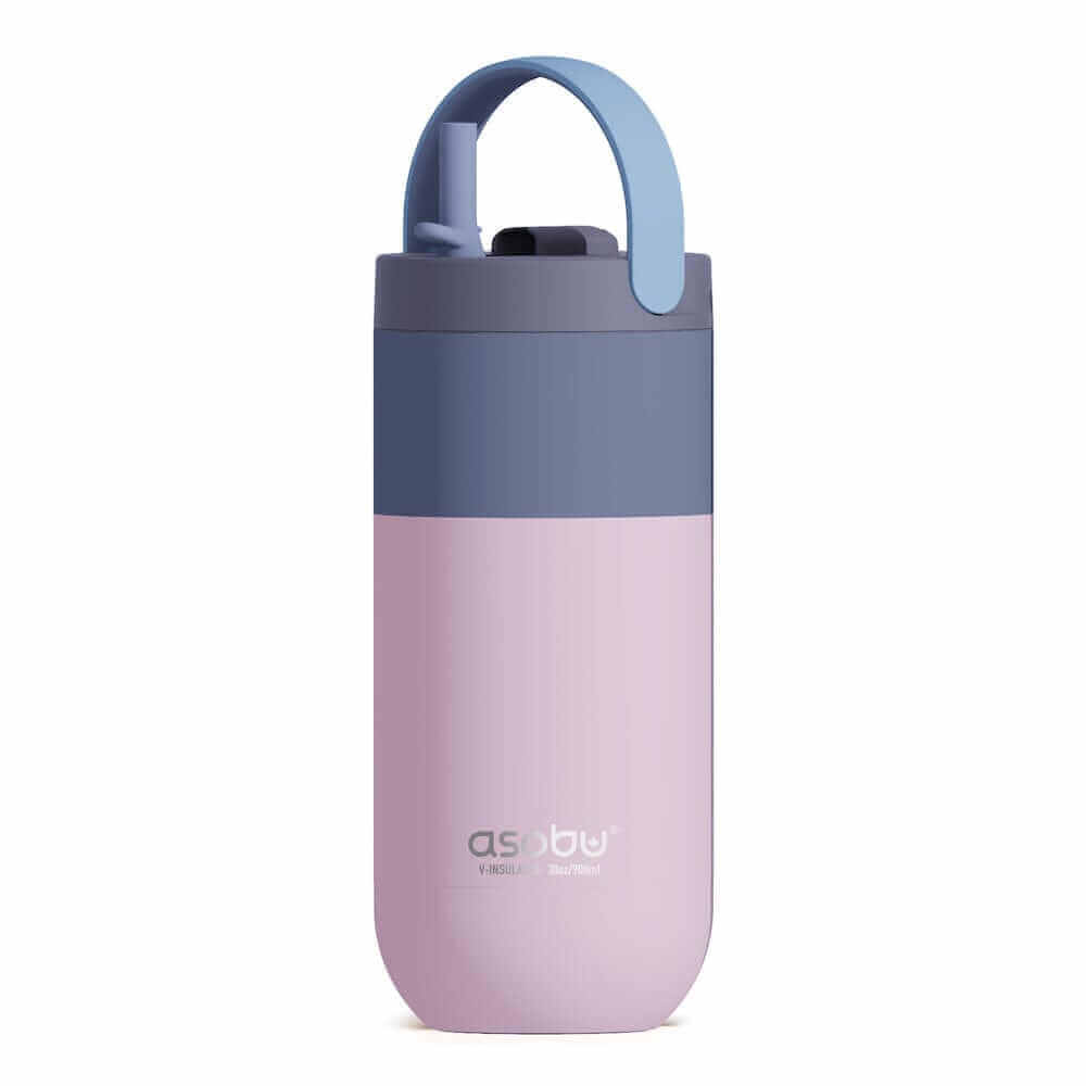 Asobu Trauki Pasteļu rozā Termopudele Asobu Orbit, 900 ml, SBV45 pasteļu zila