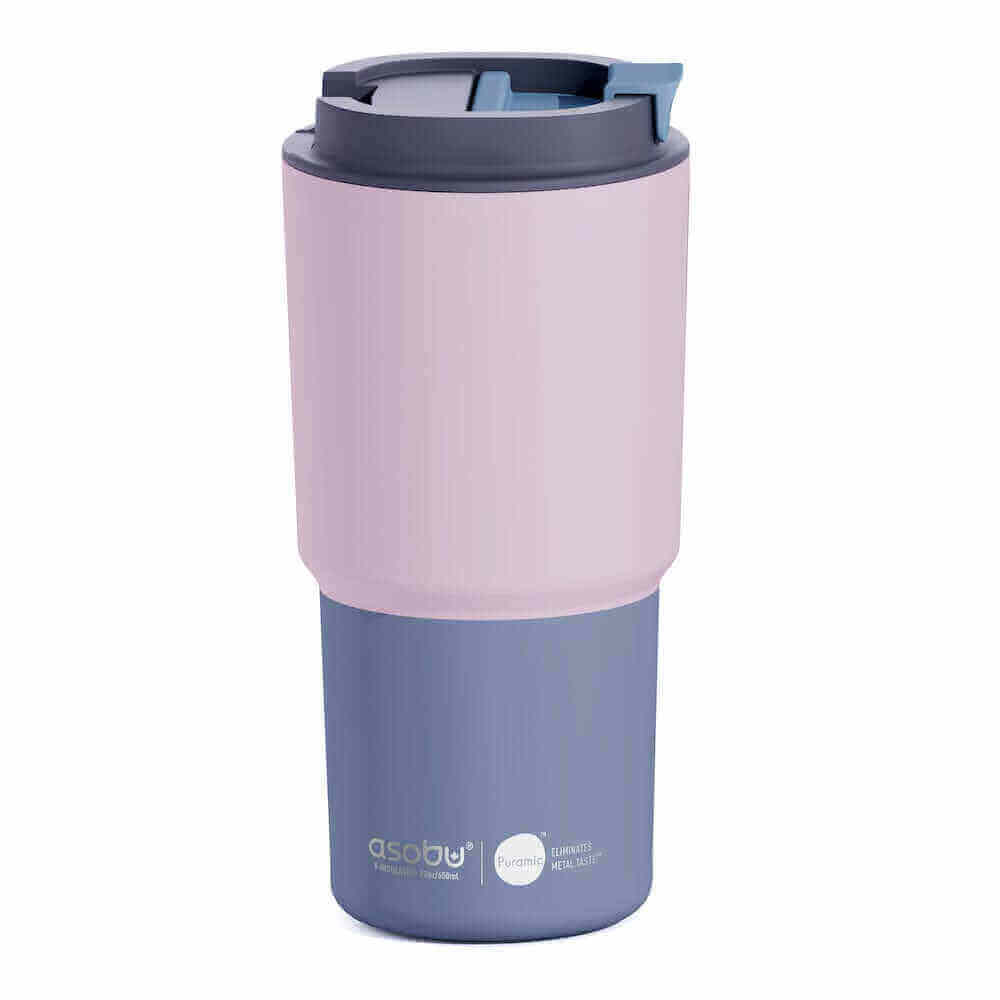 Asobu Trauki Pasteļu rozā Termopudele Asobu  Pick Me Up, 650 ml, BF62 pasteļu oranža