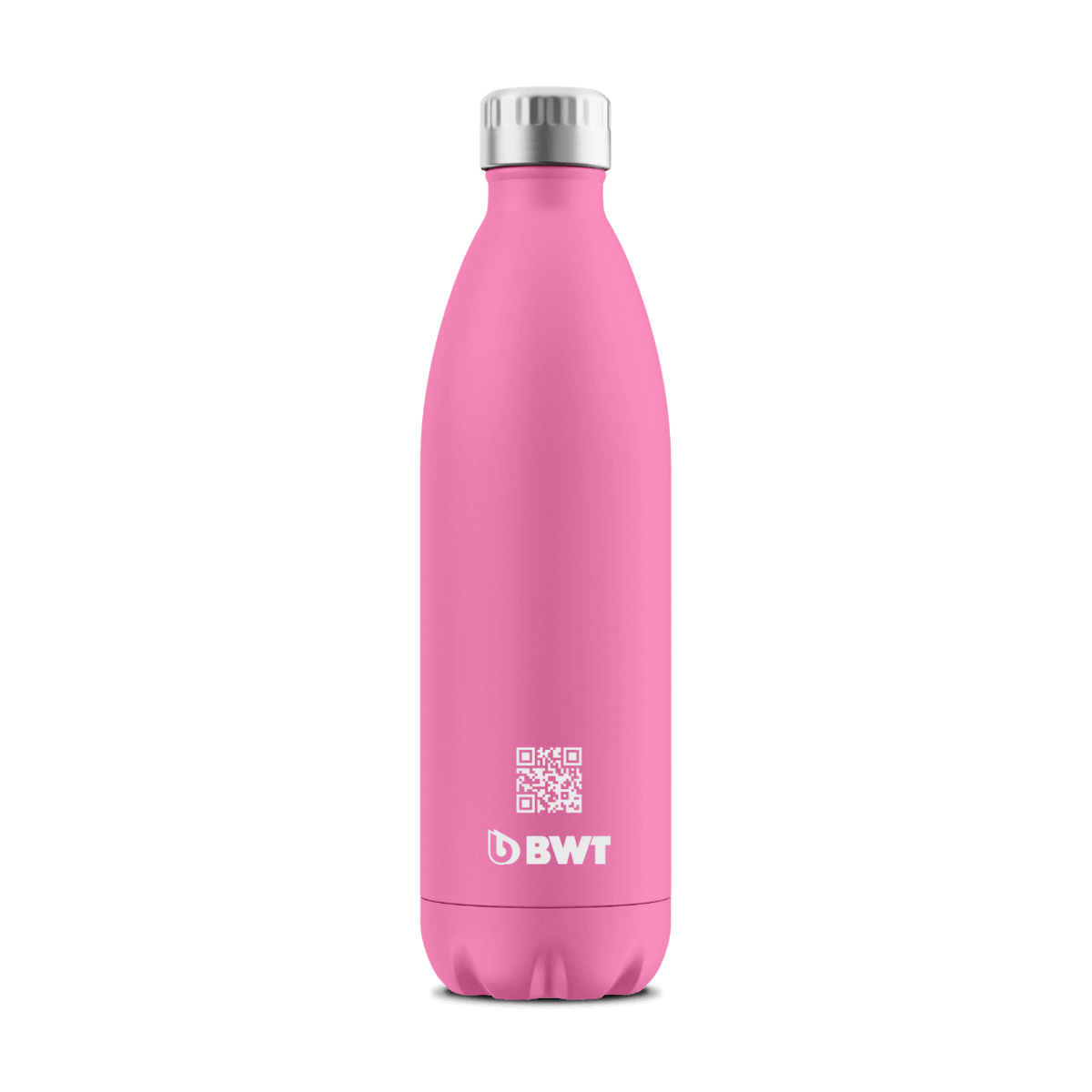 Asobu Trauki Rozā Termopudele BWT Climate Bottle, 500ml balta
