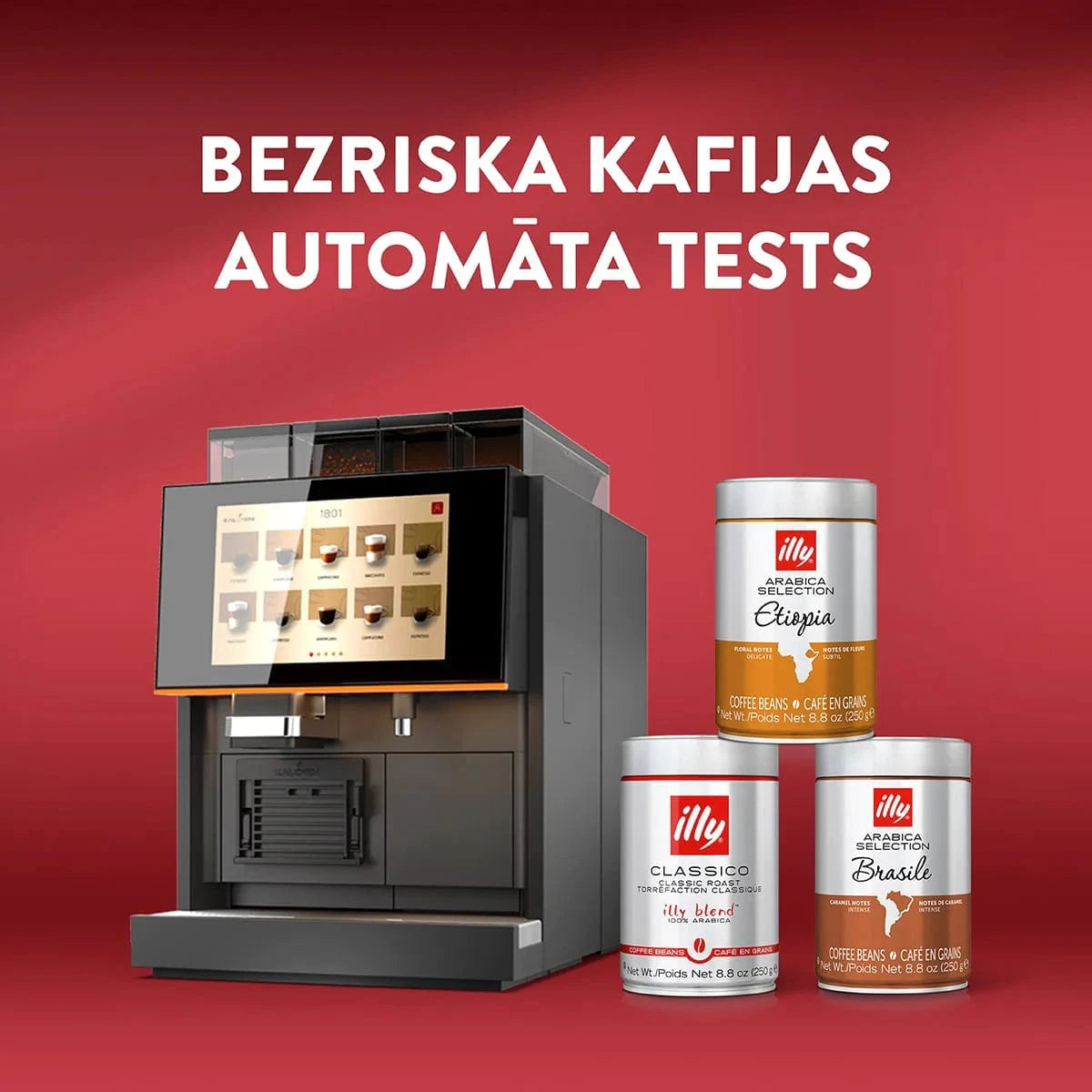 Kalerm kafijas automāts - bezmaksas kafijas automātu noma
