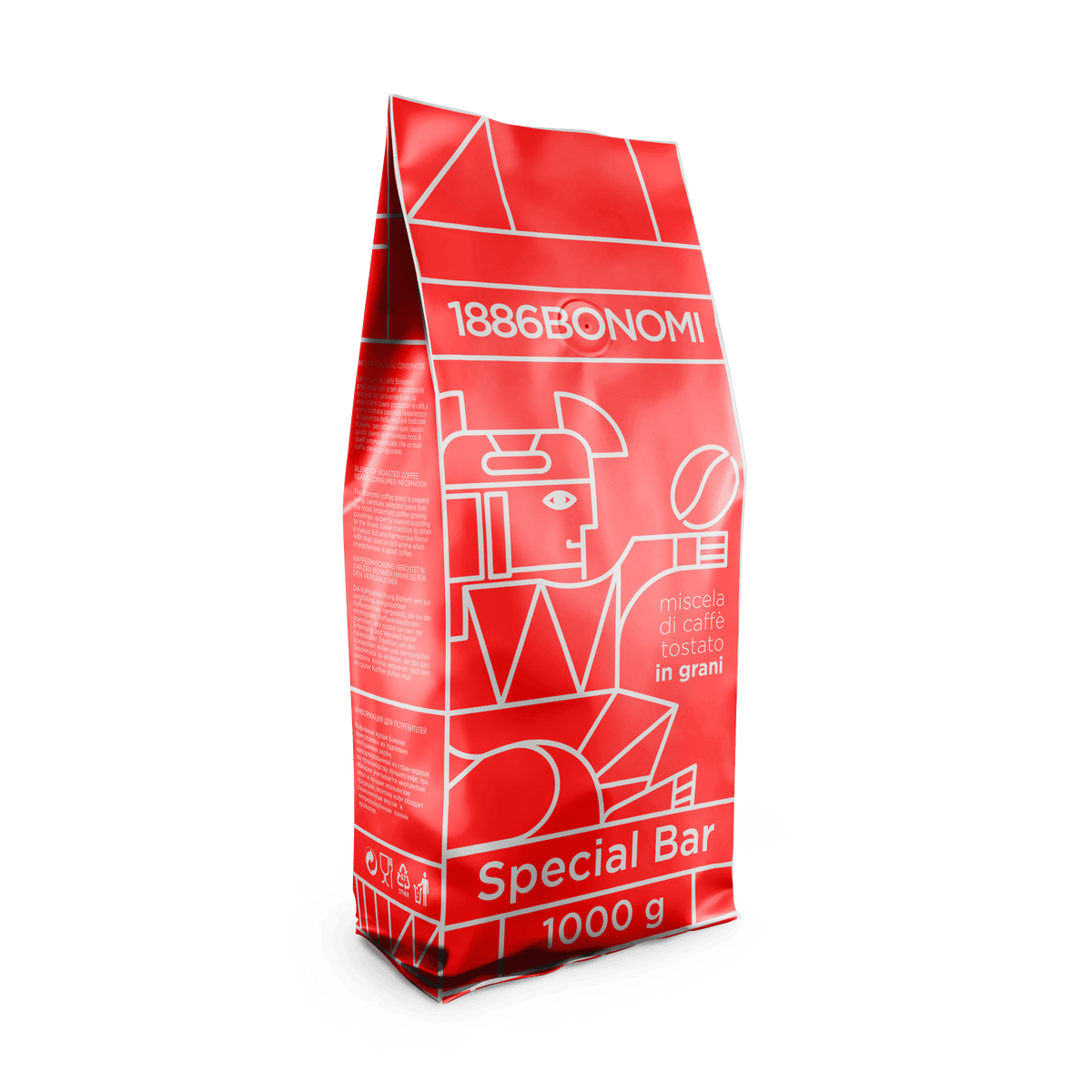 Bonomi Kafijas pupiņas Kafijas pupiņas Bonomi, Special Bar, 1kg
