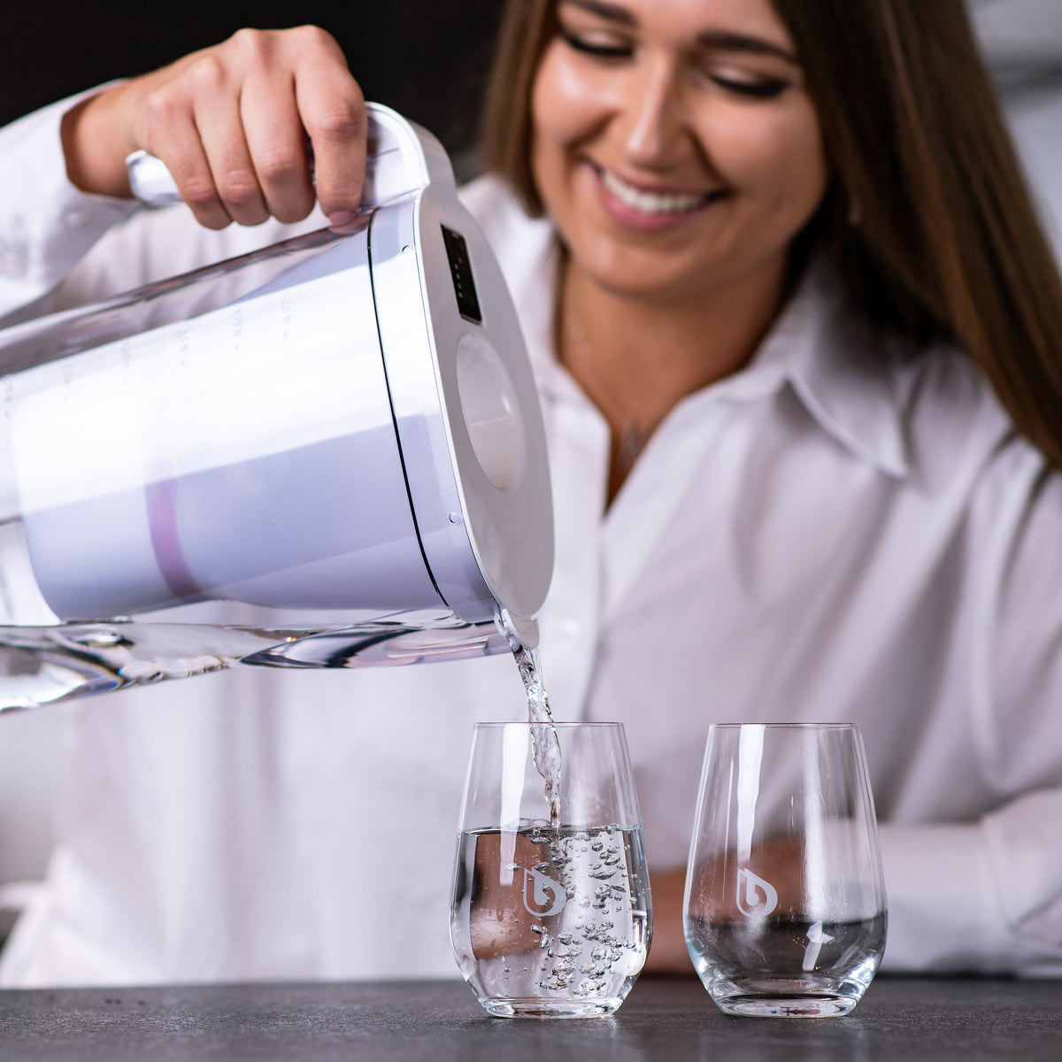 BWT Ūdens filtri Dzeramā ūdens filtra kanna VIDA BWT 2.6L, balta