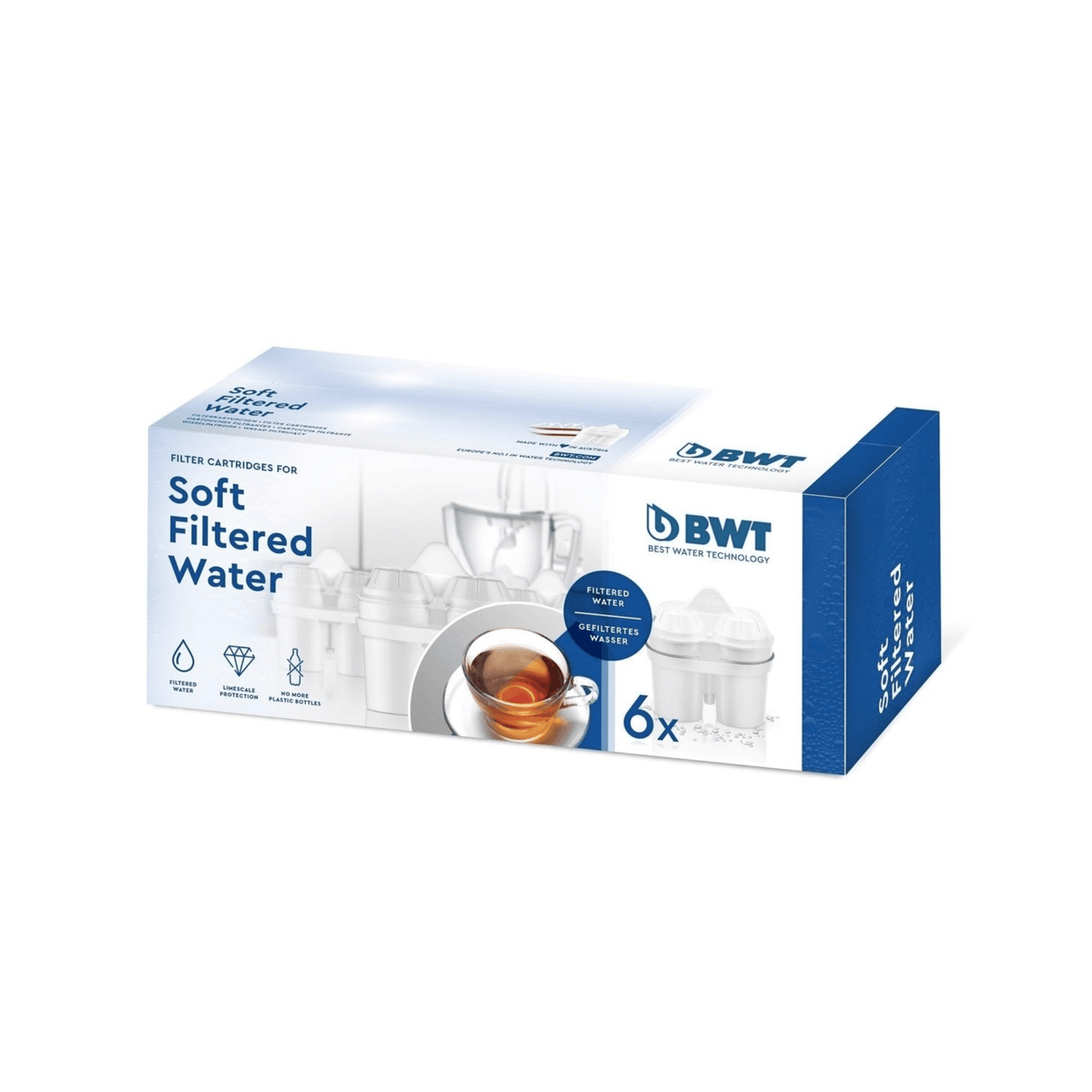 BWT Ūdens filtri Ūdens kannas filtrs mīkstināts ūdens BWT, 6gb