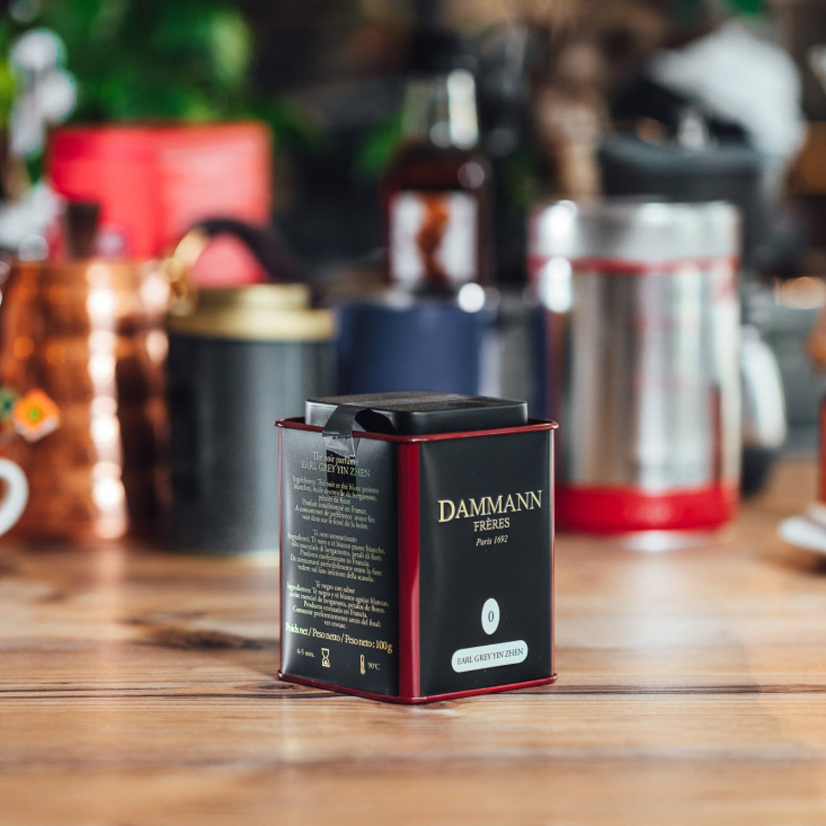 Dammann Beramā tēja Tēja beramā HOME Earl Grey Yin Zhen - 0 melnā aroma tēja 100g