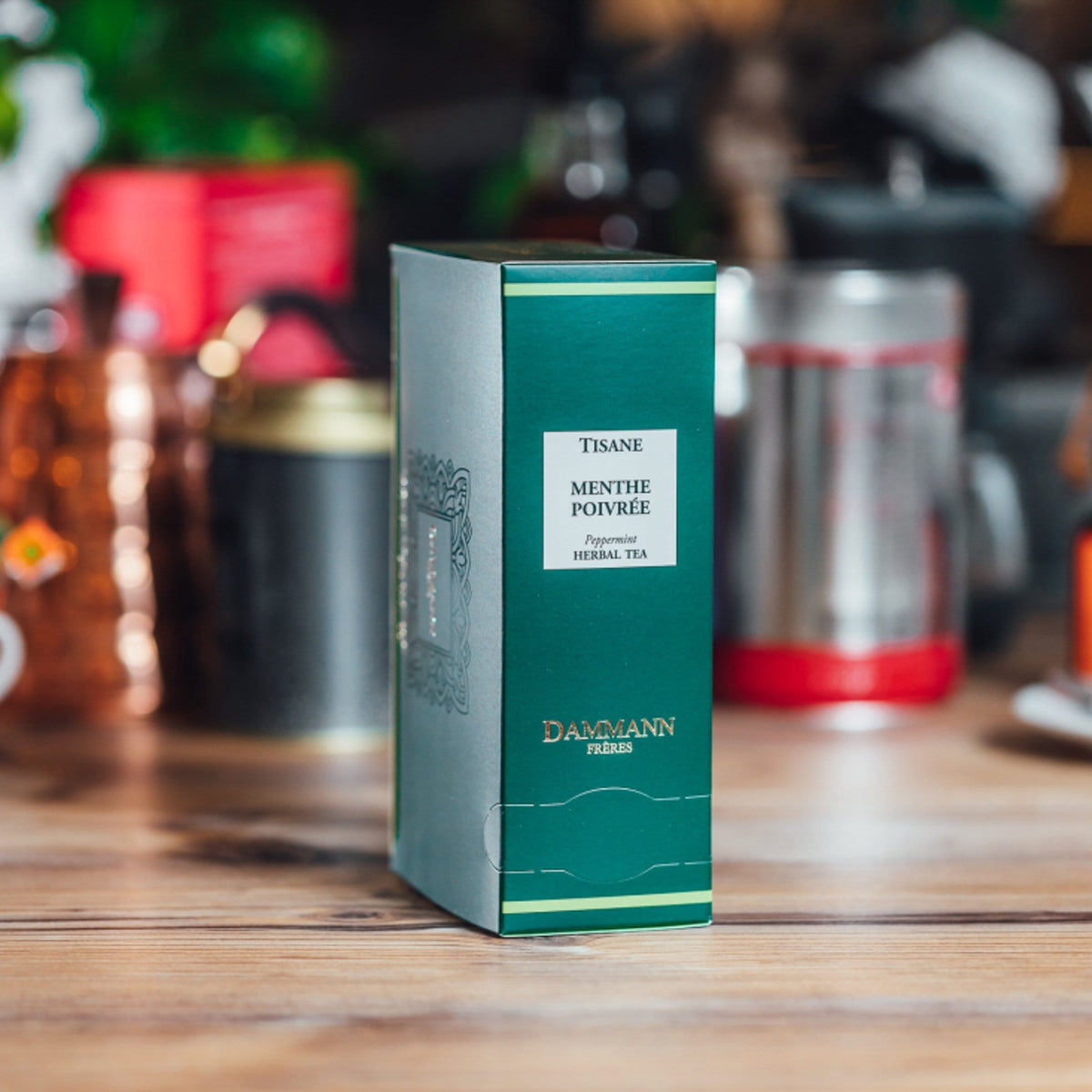 Dammann Tēja maisiņos HoReCa, Menthe Poivree, zāļu tēja, 24gb