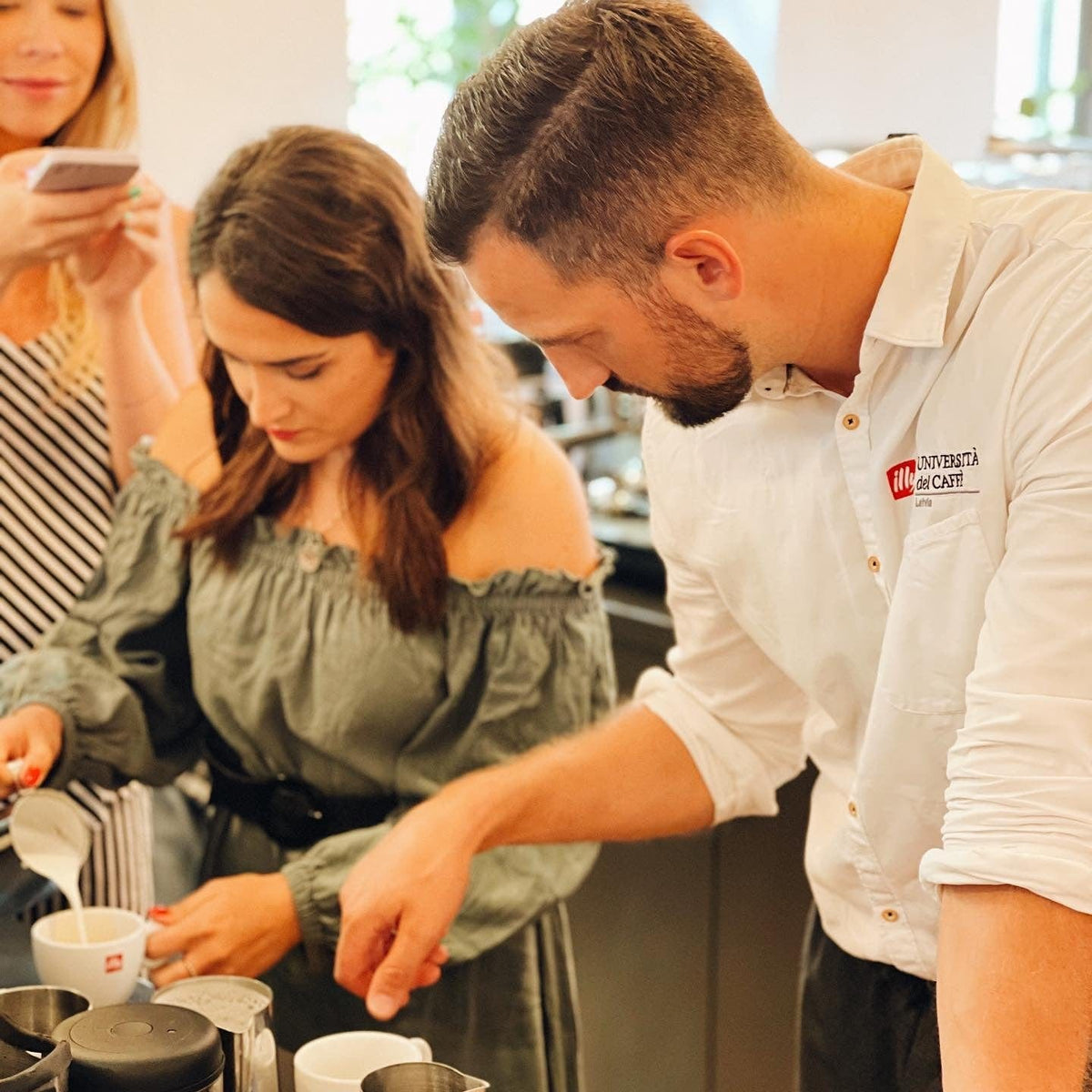 Es mīlu kafiju Dāvanu Karte Coffee expert - kafijas meistarklase, apmācības