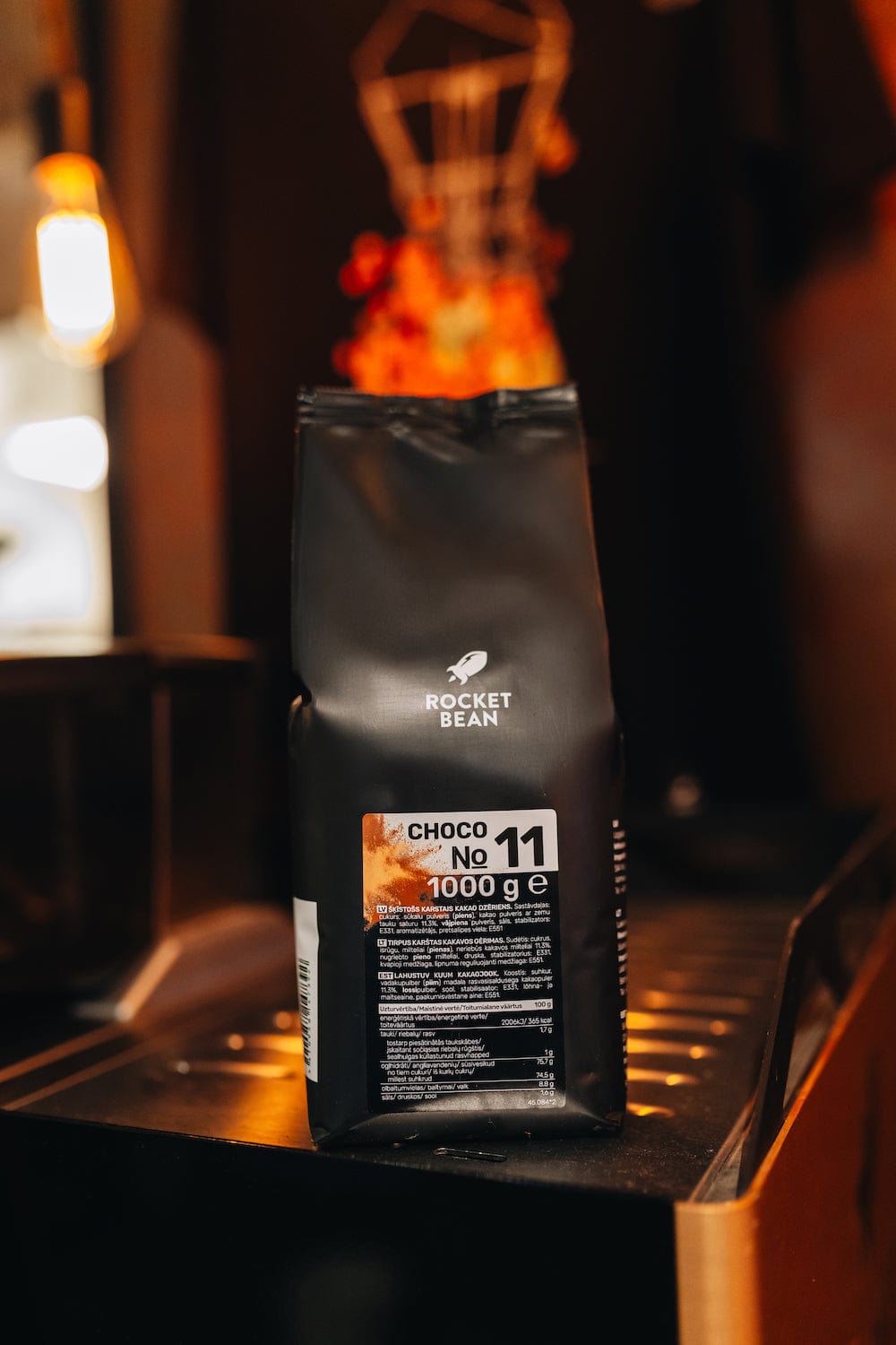 ICS Kafijas piedevas Šokolādes - kakao pulveris, Rocket Bean, 1kg
