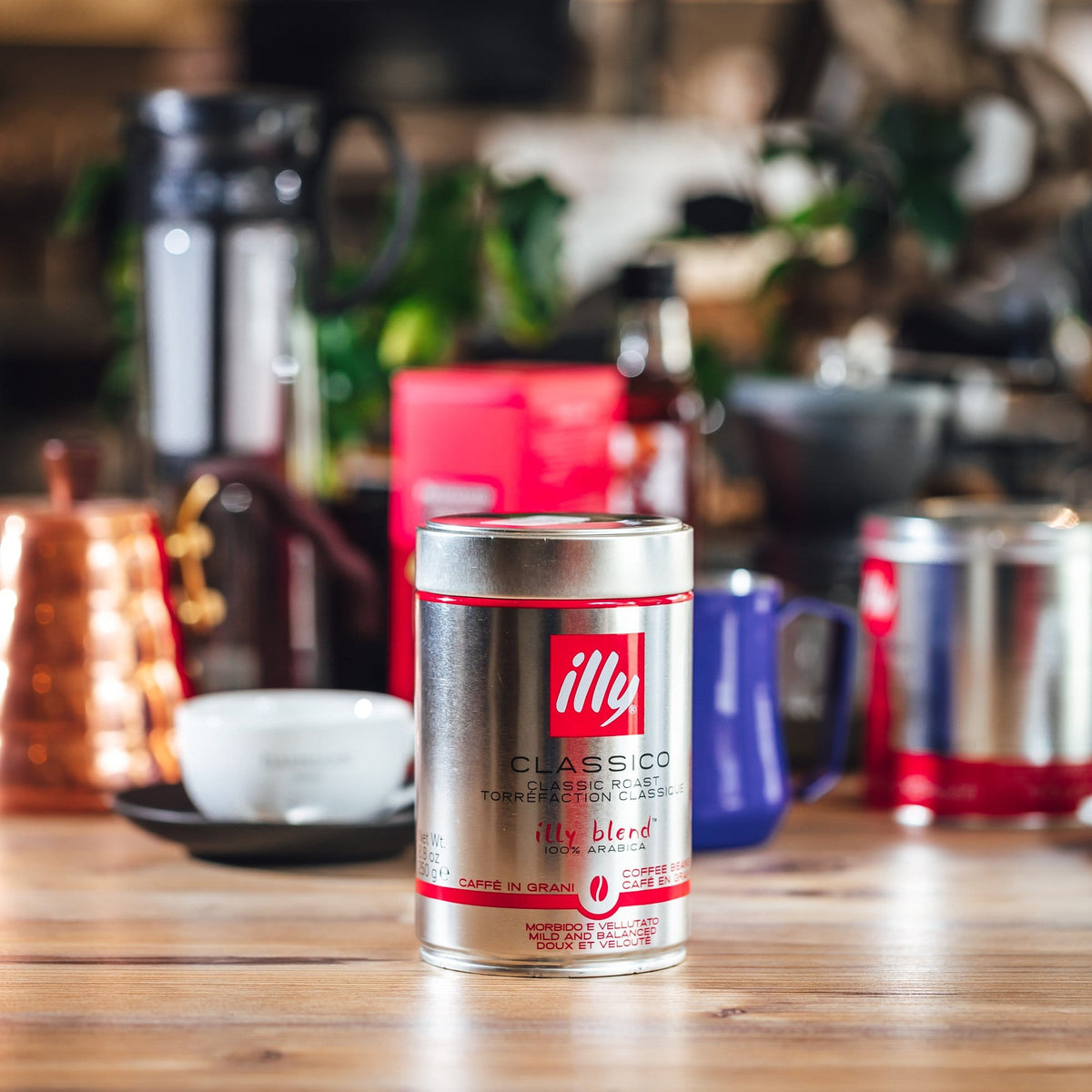 illy Kafijas pupiņas Kafijas pupiņas Illy, Vidēji Grauzdētas, 250g x 6gab