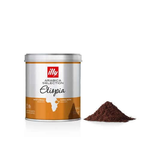 illy Kafijas pupiņas Maltā kafija Illy Arabica Selection Etiopija, 125g