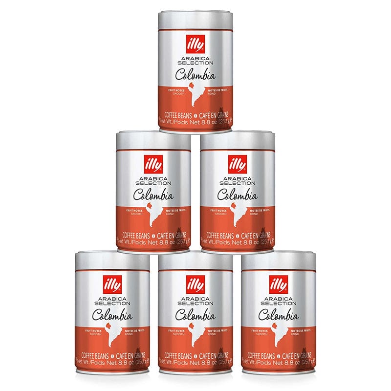 illy Kafijas pupiņas 6 gab Pupiņu kafija Illy Arabica Selection Kolumbija, 250g