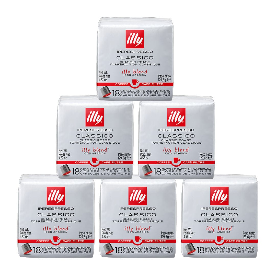 illy Kapsulas 1 kaste - 108 gab Kafijas kapsulas Illy IperEspresso, Filtra kafija, Vidēji grauzdēta
