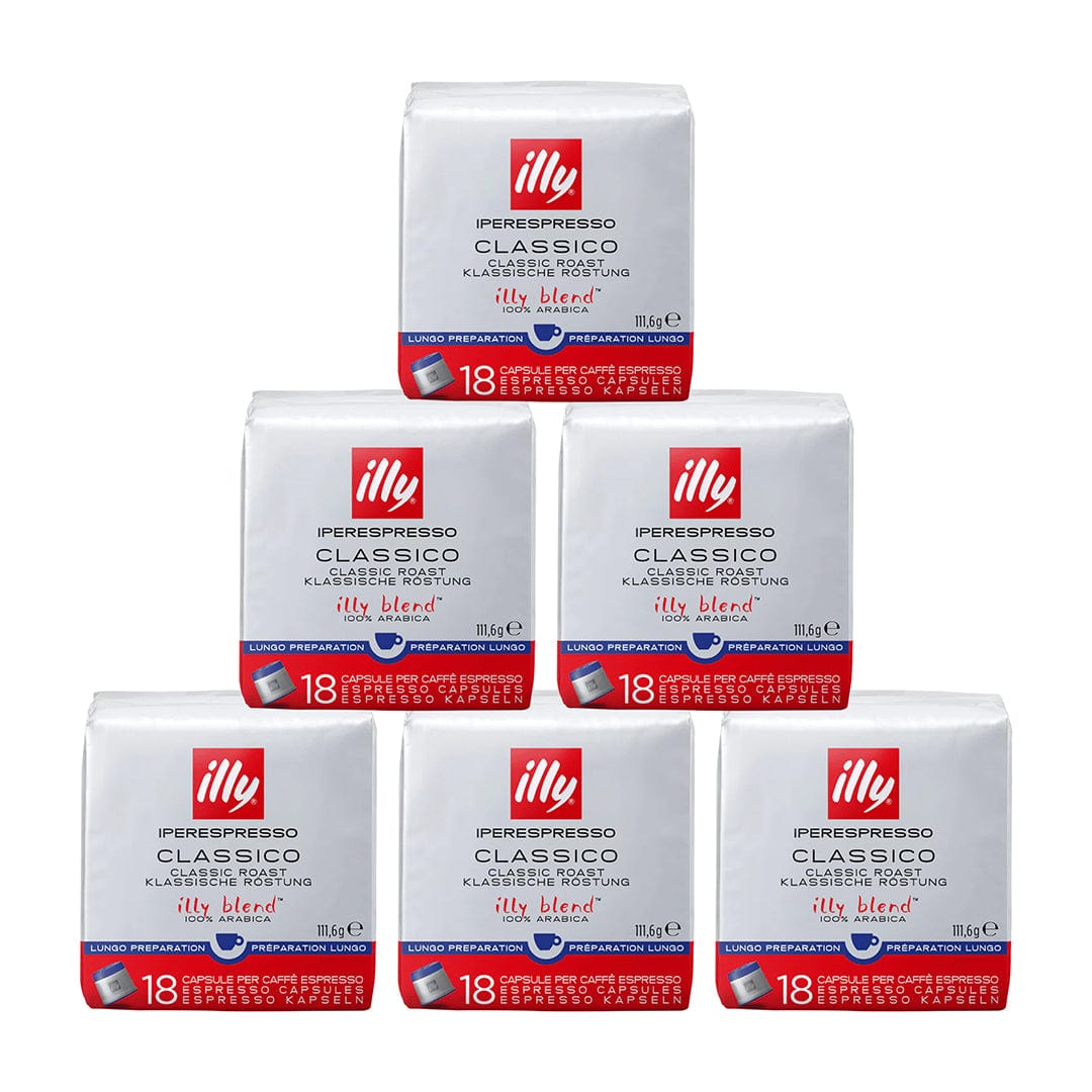illy Kapsulas 1 kaste - 108 gab Kafijas kapsulas Illy IperEspresso, Lungo- melnai kafijai