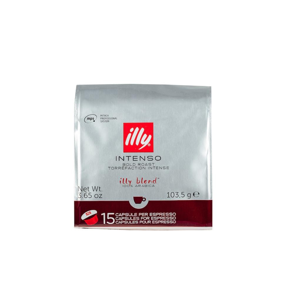 illy Kapsulas Kafijas kapsulas illy MPS, Espresso, Tumši grauzdēta 15gab