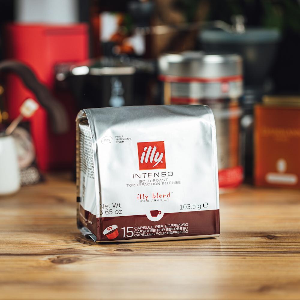 illy Kapsulas Kafijas kapsulas illy MPS, Espresso, Tumši grauzdēta 15gab