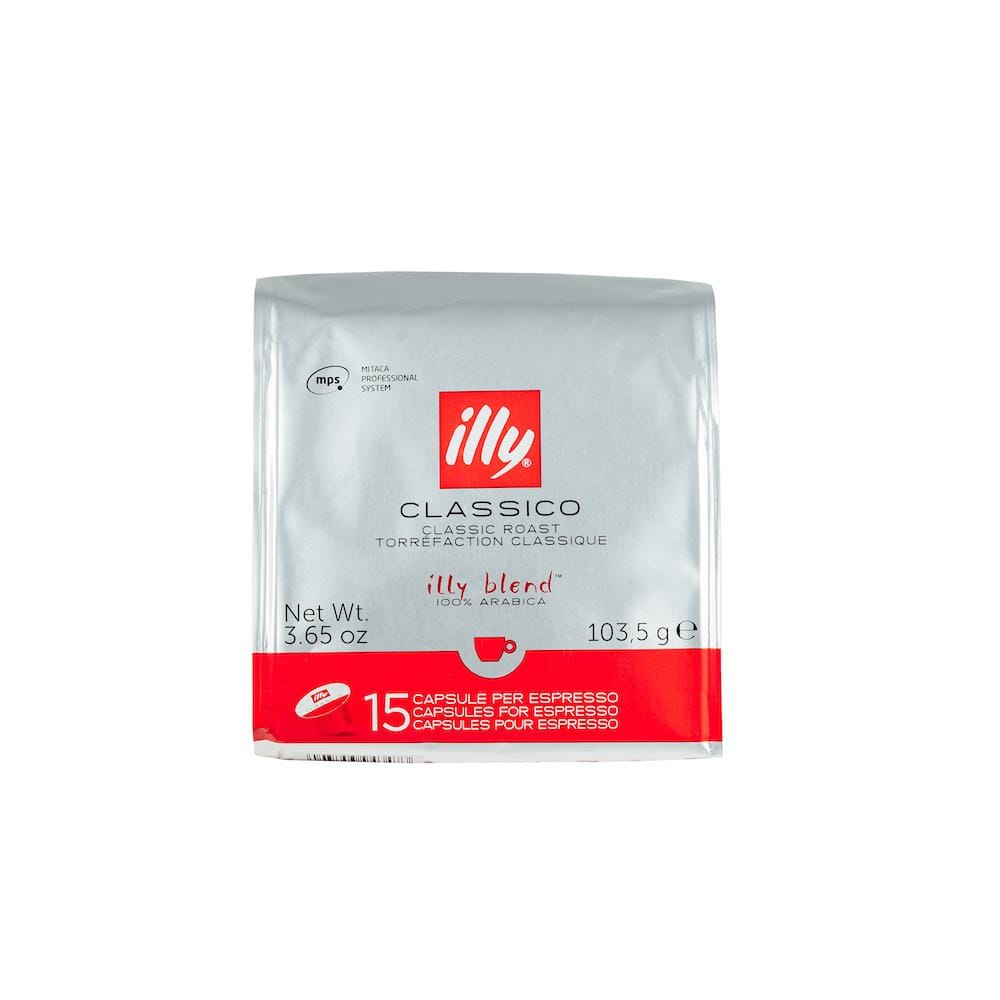 illy Kapsulas Kafijas kapsulas illy MPS, Espresso, Vidēji grauzdēta, 15gab