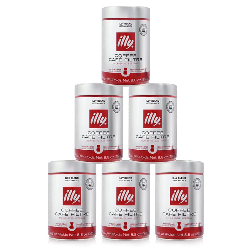 illy Malta kafija 6 gab Maltā kafija Illy, Filtra kafija, 250g