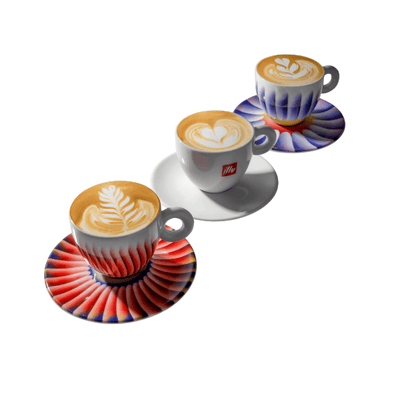illy porcelāna trauki